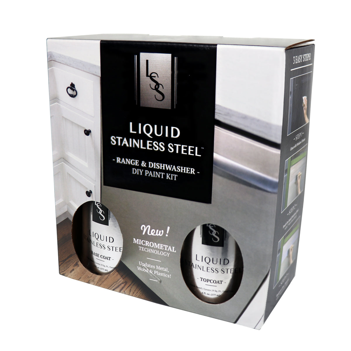Liquid Stainless Steel Fridge Kit – Giani Inc.