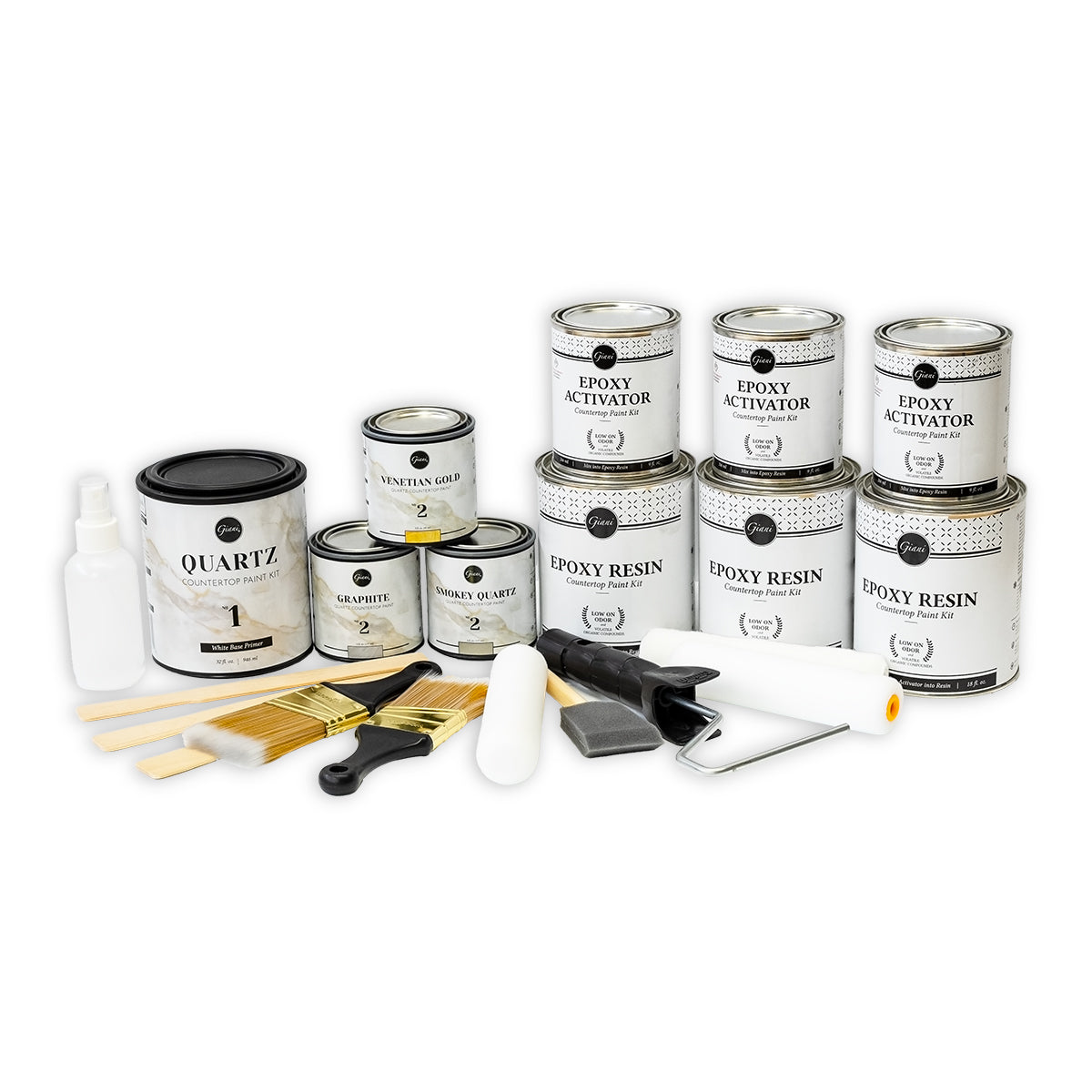 Giani Gold Quartz Countertop Paint Kit Giani Inc.
