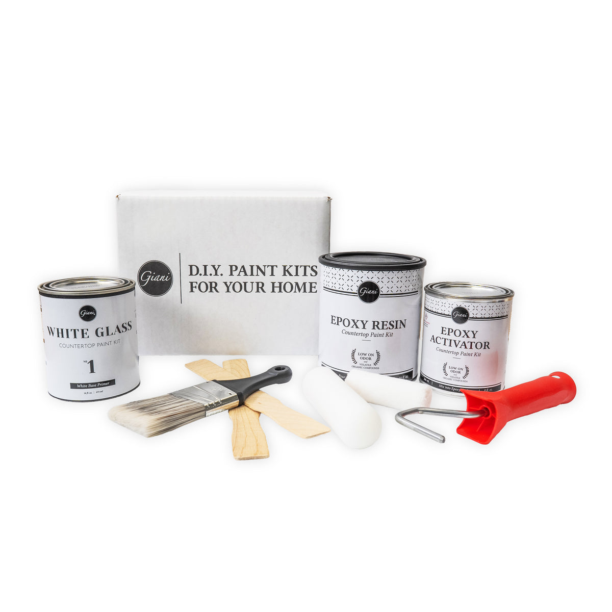 Giani White Glass Small Project Kit Giani Inc.