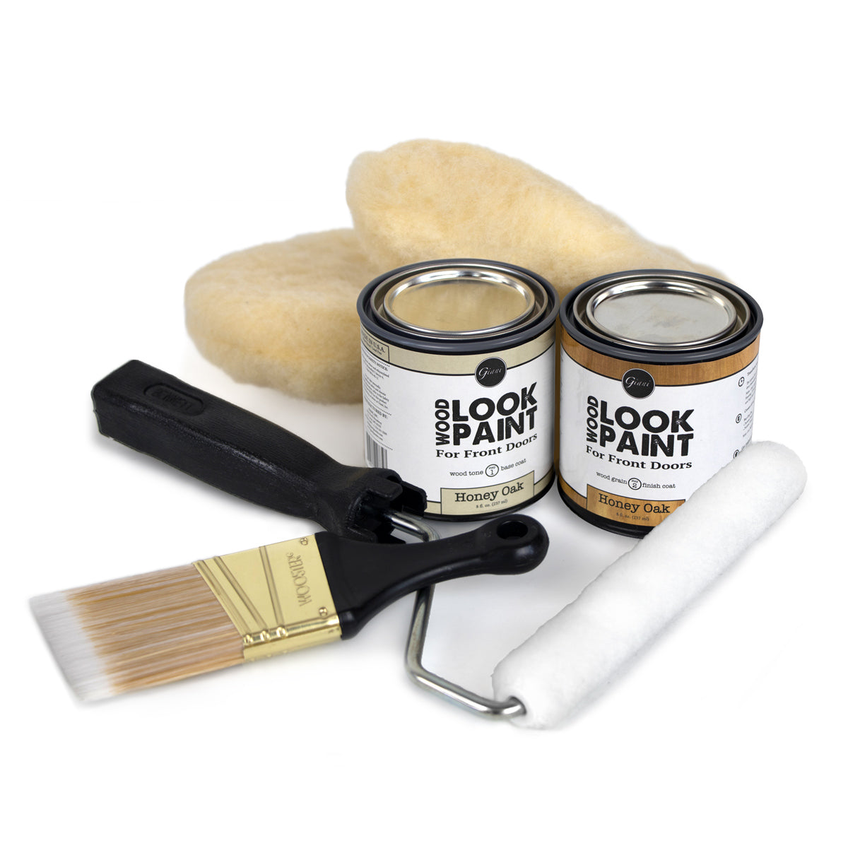 Giani Honey Oak Wood Look Kit for Front Doors