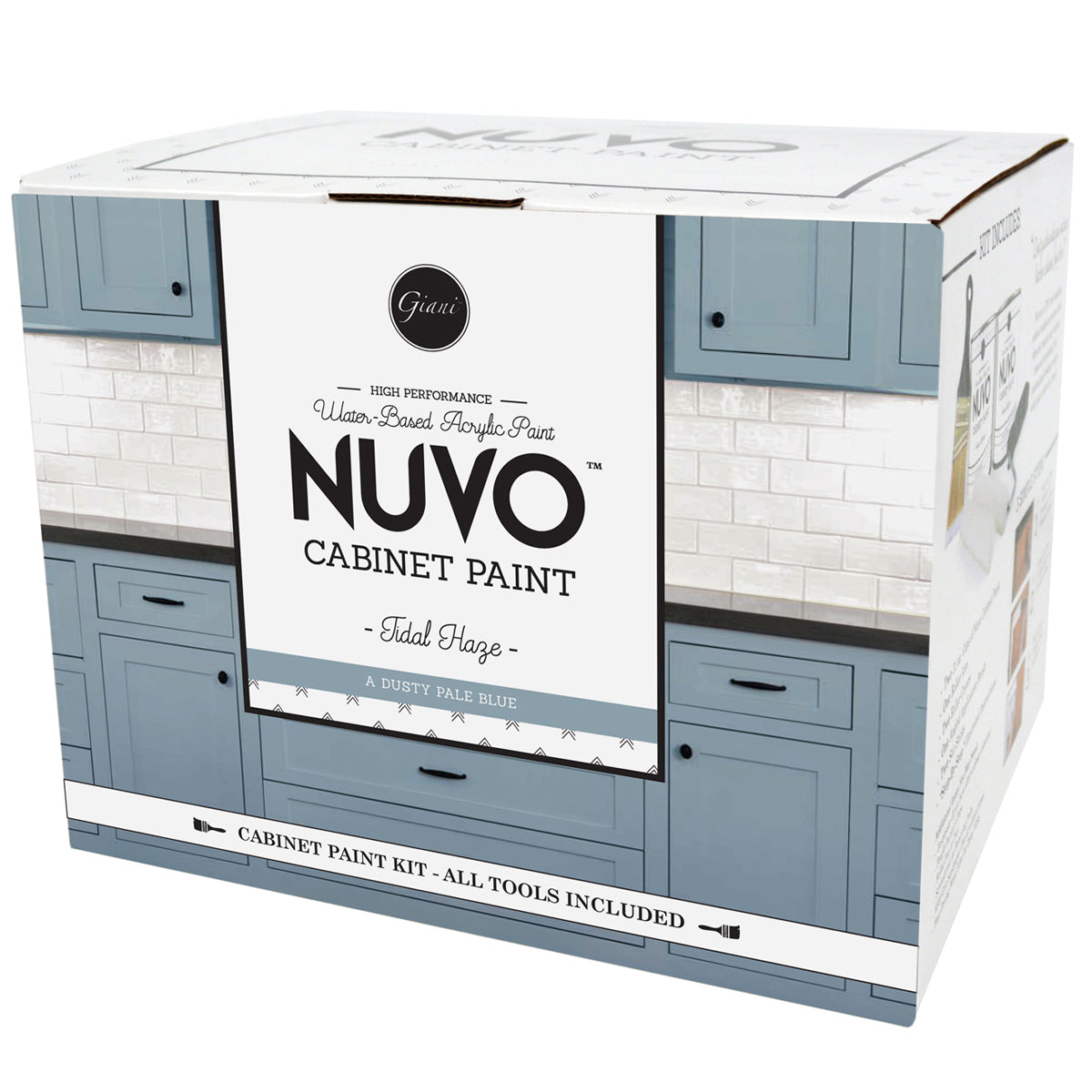 Nuvo Tidal Haze Cabinet Paint Kit – Giani Inc.