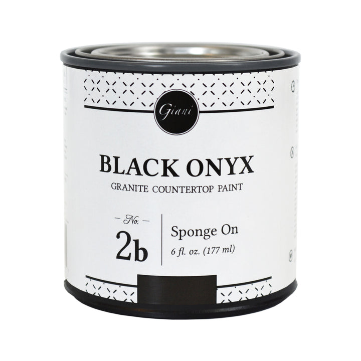 Black Onyx Mineral for Giani Countertop Paint Kits Step 2B