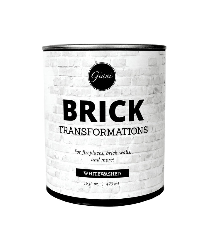 Brick Transformations Whitewash Paint