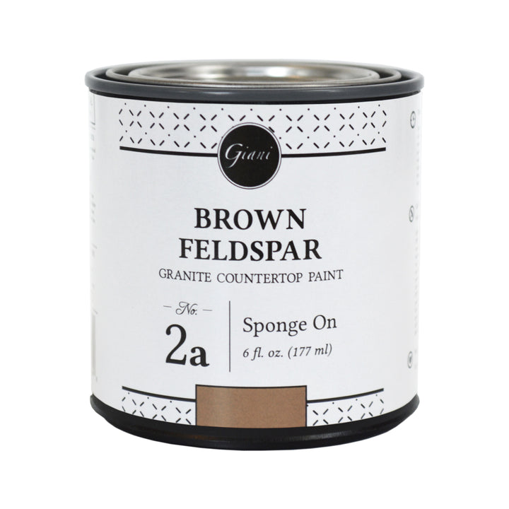 Brown Feldspar Mineral for Giani Countertop Paint Kits Step 2A