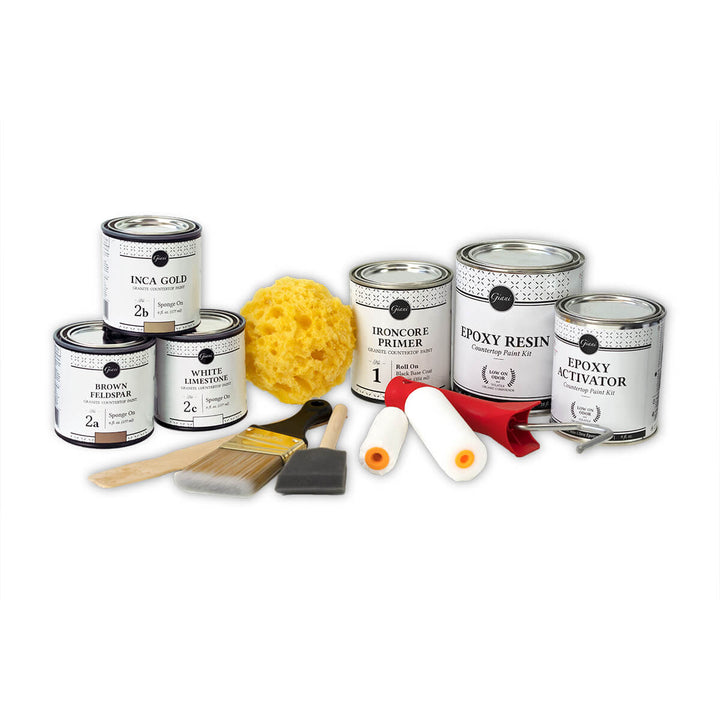 ALL-IN-ONE Paint, 2 Quart Cabinet Paint Bundle and Kit, Irish