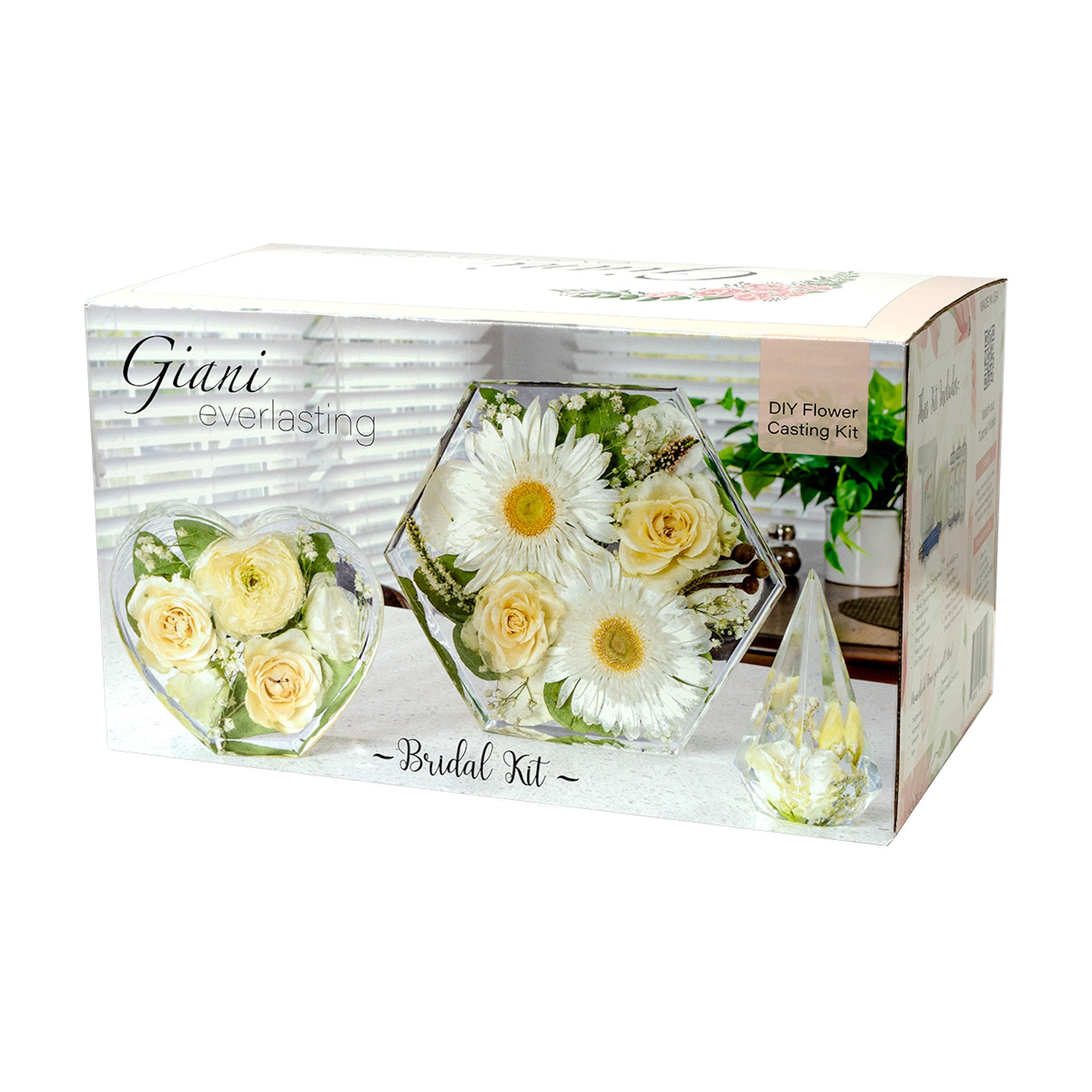 Giani Everlasting Bridal Flower Casting and Preservation Kit Giani Inc.