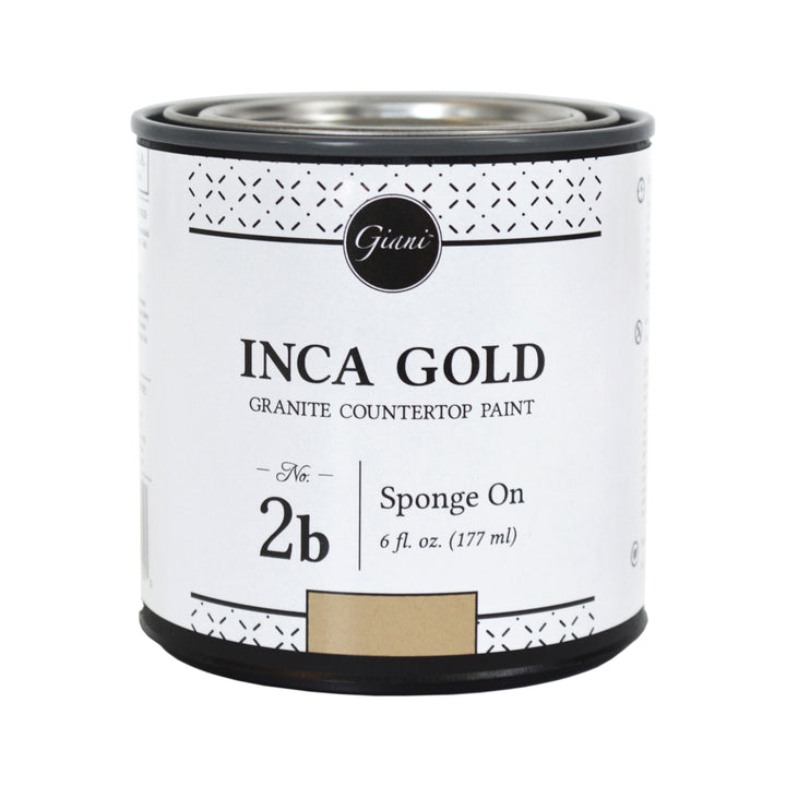 Inca Gold Mineral for Giani Countertop Paint Kits Step 2B
