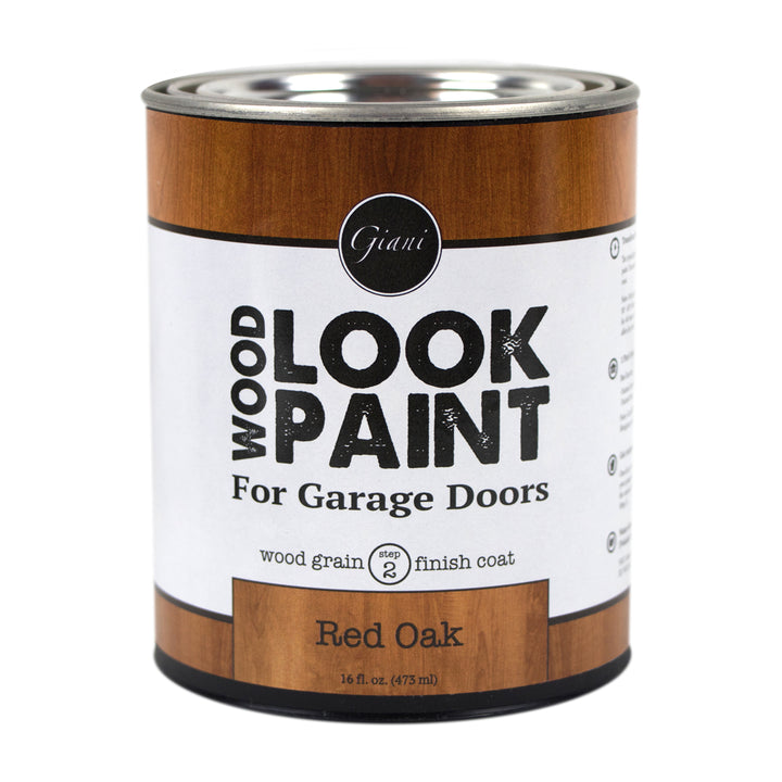 Giani Red Oak Wood Look Grain Finish Coat for Garage Doors