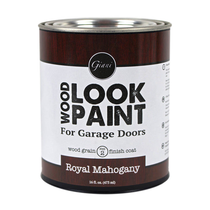 Giani Royal Mahogany Wood Look Grain Finish Coat for Garage Doors