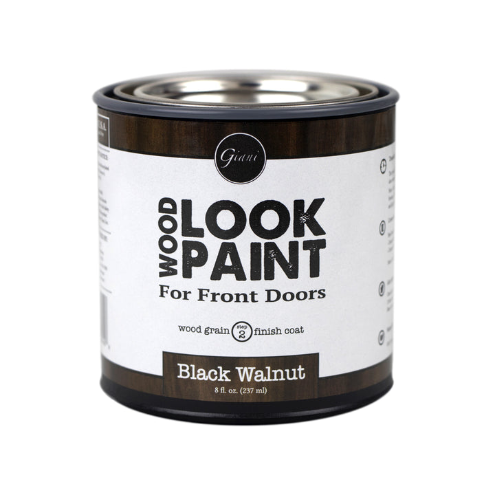 Giani Black Walnut Wood Look Grain Finish Coat for Front Doors