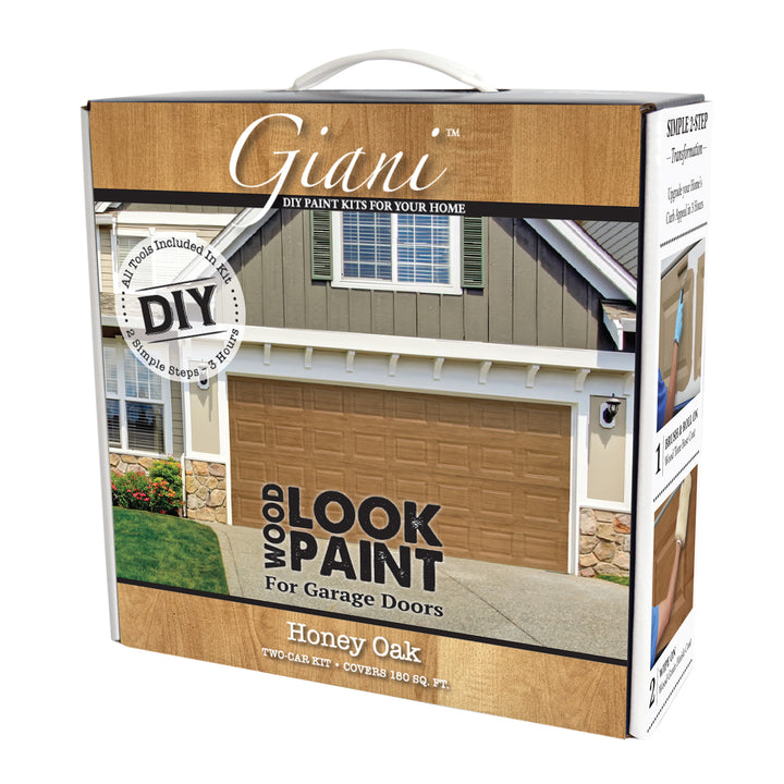 Giani Honey Oak Wood Look Kit for Garage Doors