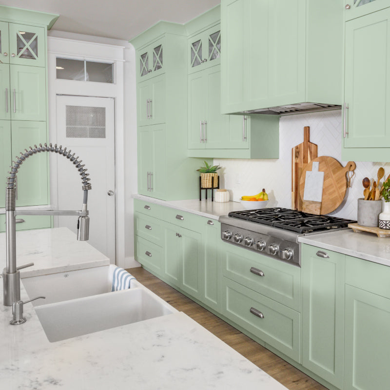 Nuvo Celadon Cove Cabinet Paint – Giani Inc.